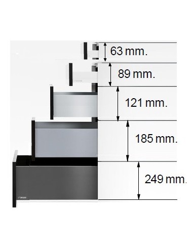 Cajón Vionaro Grafito