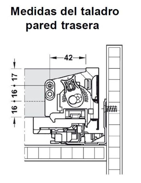 Cajón Vionaro H63 Grafito Cajón Vionaro H63 Grafito
