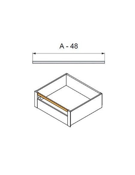 Cajón Vertex - Barandilla Frontal Cajón Vertex - Barandilla Frontal