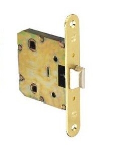 Picaporte Reversible Canto Redondo de 47