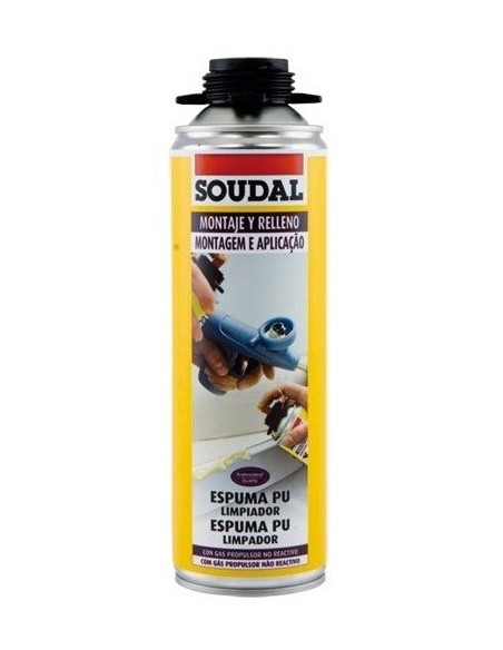 Limpiador de Espuma de PU Soudal Limpiador de Espuma de PU Soudal