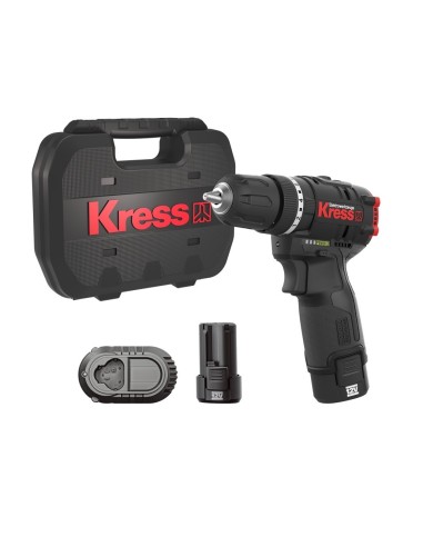 Atornillador Percusión Kress 12v 2A