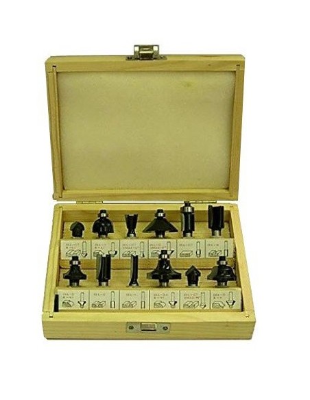 Estuche de Fresas para Madera Estuche de Fresas para Madera