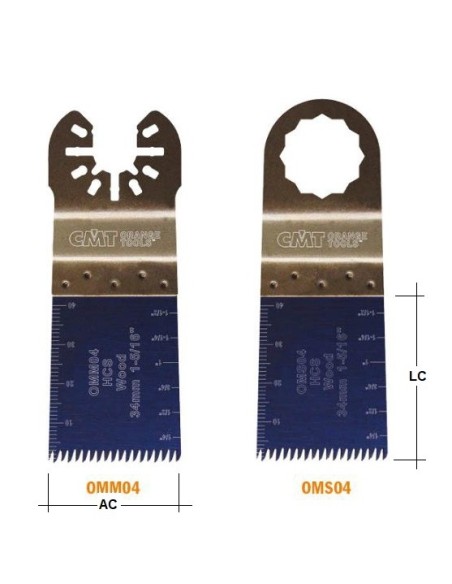 Cuchillas Multicortadora CMT de 34mm