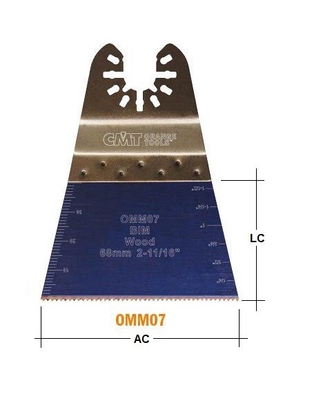 Cuchillas Multicortadora CMT de 68mm Fino