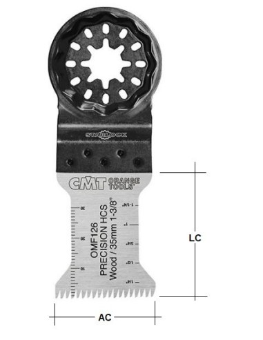 Cuchillas Multicortadora CMT de 35mm Precisión