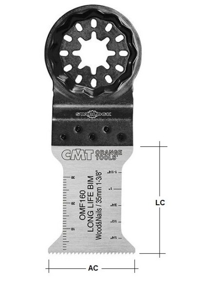 Cuchillas Multicortadora CMT de 35mm Clavos-Madera Cuchillas Multicortadora CMT de 35mm Clavos-Madera