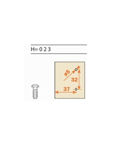 Base Bisagra Acero Auto Eurotornillo
