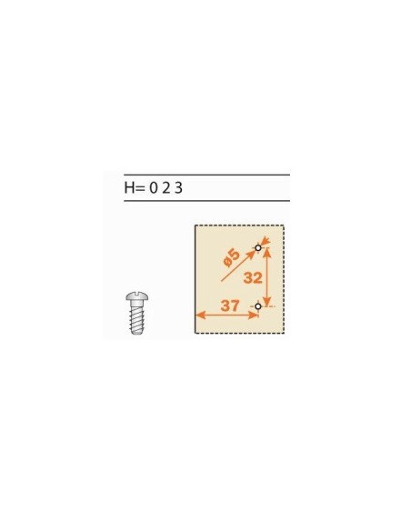 Base Bisagra Acero Auto Eurotornillo Base Bisagra Acero Auto Eurotornillo