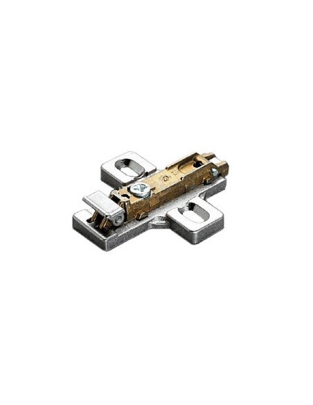 Base Bisagra Zamak Tornillo