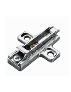 Base Bisagra Zamak Automática Tornillo