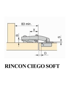 Bisagra Soft Emuca C91 de Rincón Ciego 2