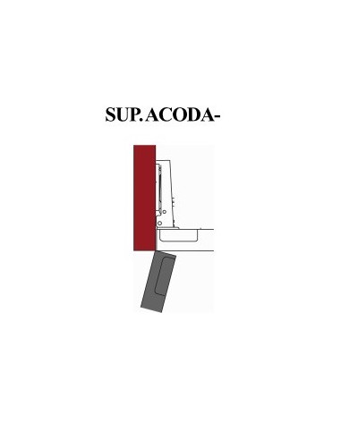 Bisagra Kautat Super-Acodada con Freno