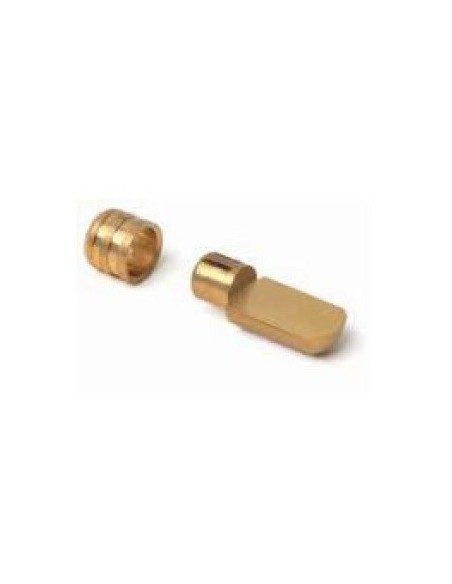 Soporte más Casquillo Latón