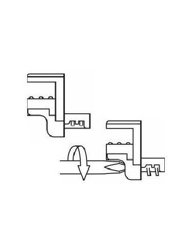 Soporte para Cristal de 5 a 10 mm