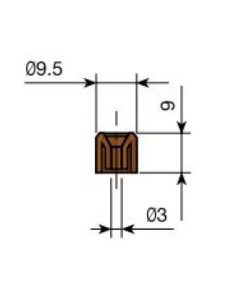 Soporte para Tornillo 2,5 - 3 mm 2