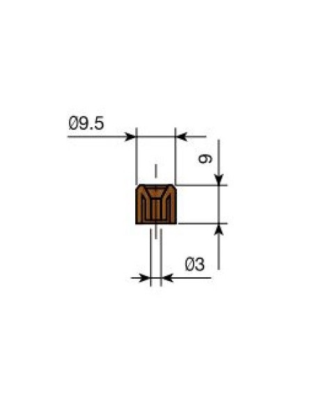 Soporte para Tornillo 2,5 - 3 mm
